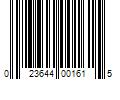 Barcode Image for UPC code 023644001615