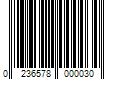 Barcode Image for UPC code 0236578000030