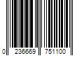 Barcode Image for UPC code 0236669751100