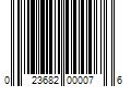 Barcode Image for UPC code 023682000076