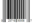 Barcode Image for UPC code 023718000087