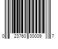 Barcode Image for UPC code 023760000097