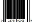 Barcode Image for UPC code 023761000089