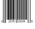 Barcode Image for UPC code 023761000096