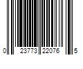 Barcode Image for UPC code 023773220765