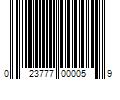 Barcode Image for UPC code 023777000059