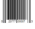 Barcode Image for UPC code 023777000073