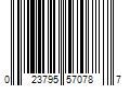 Barcode Image for UPC code 023795570787