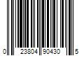 Barcode Image for UPC code 023804904305