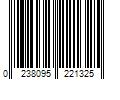 Barcode Image for UPC code 0238095221325