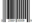 Barcode Image for UPC code 023881000099