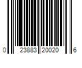 Barcode Image for UPC code 023883200206