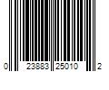 Barcode Image for UPC code 023883250102