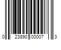 Barcode Image for UPC code 023890000073