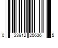 Barcode Image for UPC code 023912256365