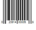 Barcode Image for UPC code 023914000058