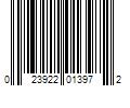 Barcode Image for UPC code 023922013972