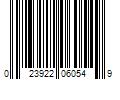 Barcode Image for UPC code 023922060549