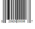 Barcode Image for UPC code 023929000067