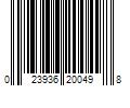 Barcode Image for UPC code 023936200498