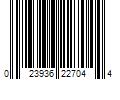 Barcode Image for UPC code 023936227044