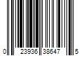 Barcode Image for UPC code 023936386475