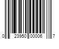 Barcode Image for UPC code 023950000067