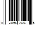 Barcode Image for UPC code 023966000075