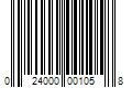 Barcode Image for UPC code 024000001058