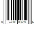 Barcode Image for UPC code 024000006596