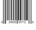 Barcode Image for UPC code 024000007128