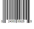 Barcode Image for UPC code 024000008255