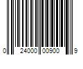 Barcode Image for UPC code 024000009009