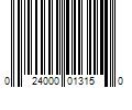 Barcode Image for UPC code 024000013150