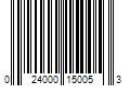 Barcode Image for UPC code 024000150053