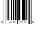 Barcode Image for UPC code 024000162995