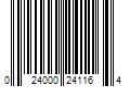 Barcode Image for UPC code 024000241164