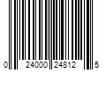 Barcode Image for UPC code 024000248125