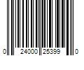 Barcode Image for UPC code 024000253990