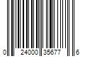 Barcode Image for UPC code 024000356776