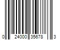 Barcode Image for UPC code 024000356783