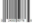 Barcode Image for UPC code 024000507765