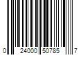 Barcode Image for UPC code 024000507857