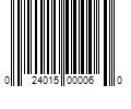 Barcode Image for UPC code 024015000060