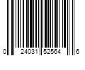 Barcode Image for UPC code 024031525646