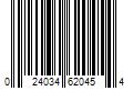 Barcode Image for UPC code 024034620454