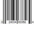 Barcode Image for UPC code 024034633584