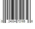 Barcode Image for UPC code 024034721656