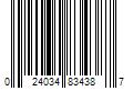 Barcode Image for UPC code 024034834387