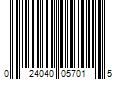 Barcode Image for UPC code 024040057015